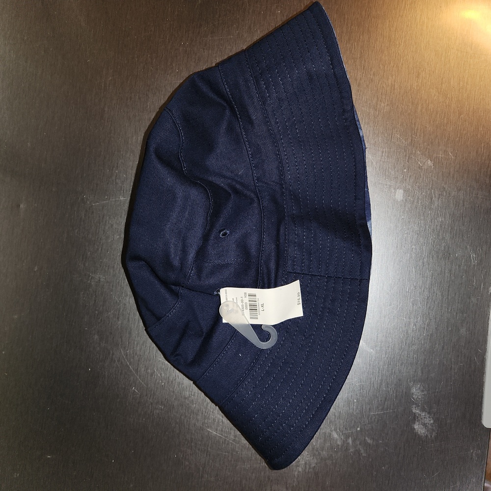 Blue(reversible)Tie-Dye Bucket Hat